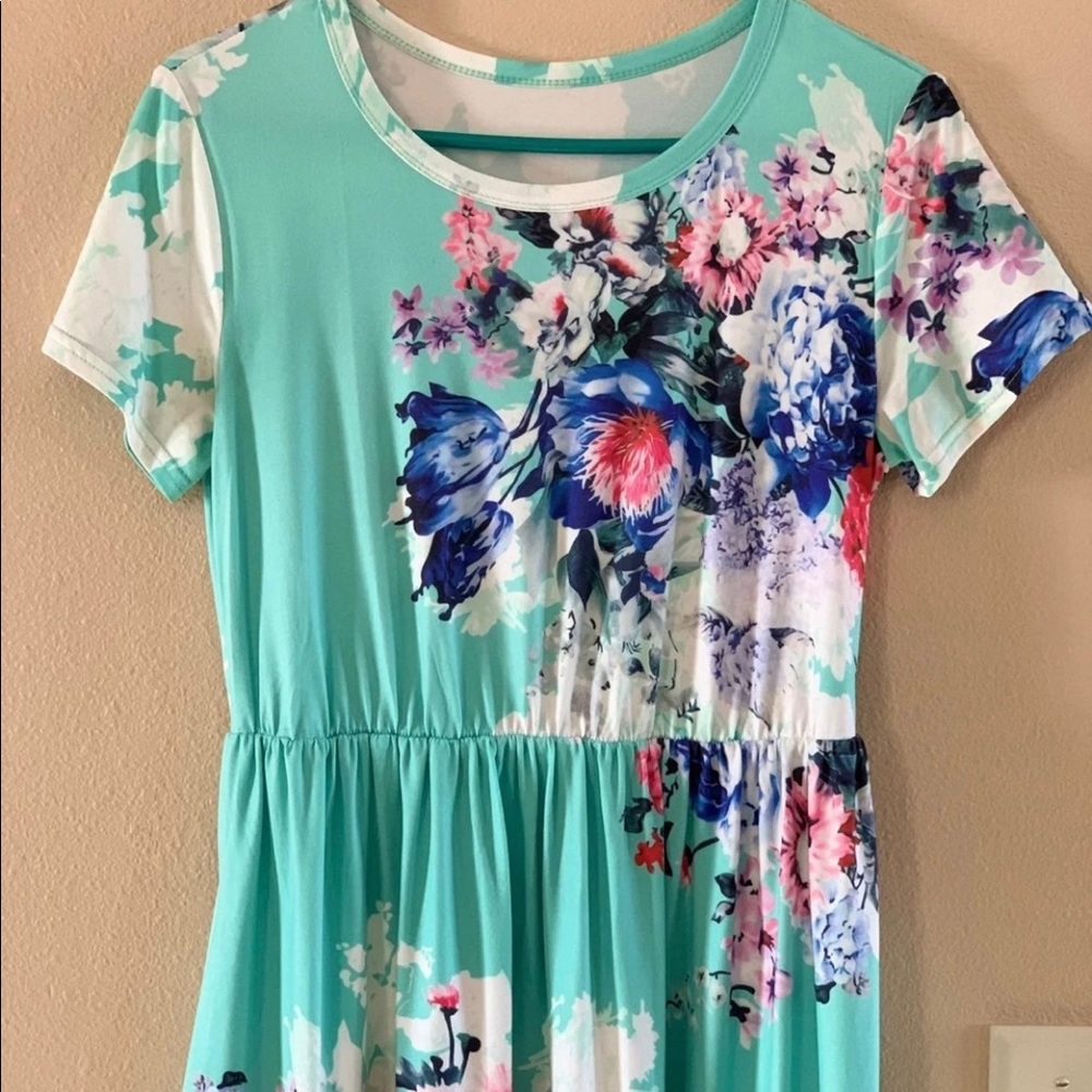 Floral maxi dress